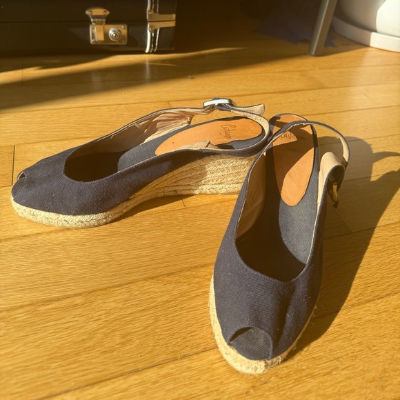 Castaner - Open Toe Wedge Espadrilles (Mid Heel) [SIZE 41] - Picture 1 of 3